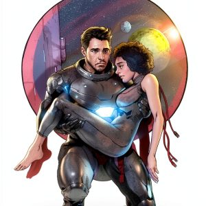 Alien Contact Comic by JamRockUniverse Novel – Post‑Apocalyptic-0