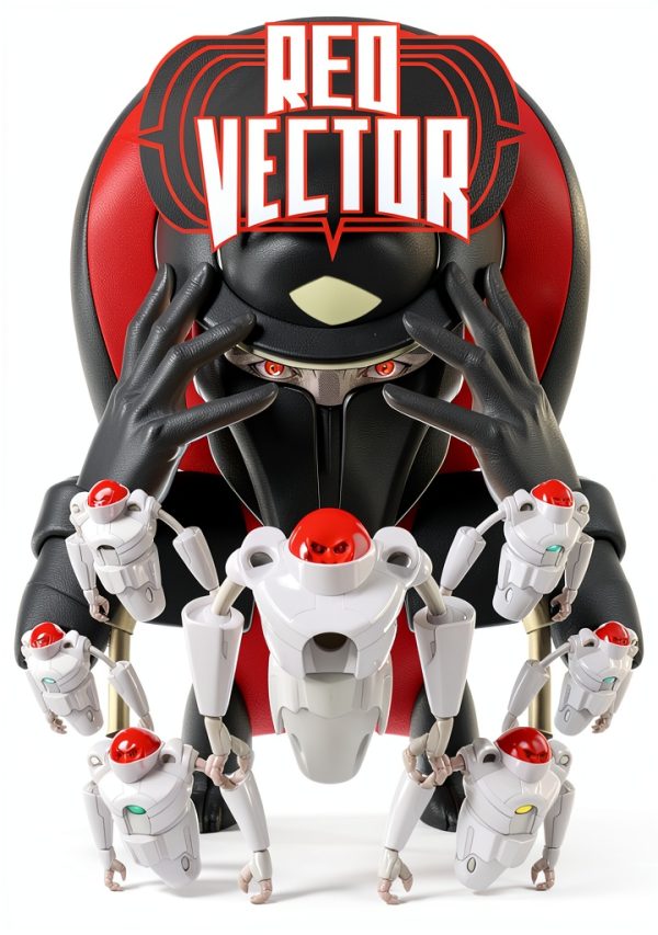 Red Vector Alien Contact Graphic Novel by Mad Cave Studios Kindle-0